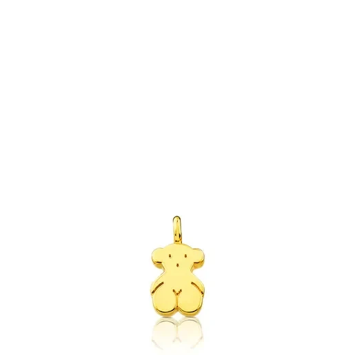 Gold Sweet Dolls Pendant Bear motif - Save 30% Today!