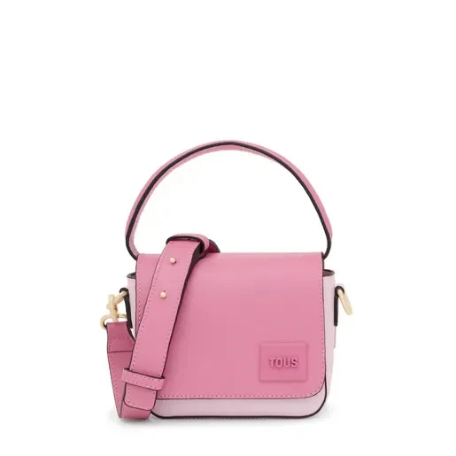 Small mauve and pink Crossbody bag TOUS Amanda - Save $8400 Now!