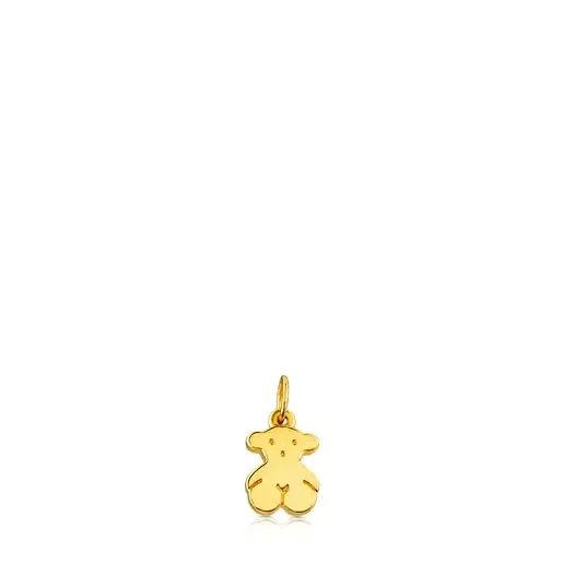 Gold Sweet Dolls Pendant mini Bear motif - Save 30% Today!