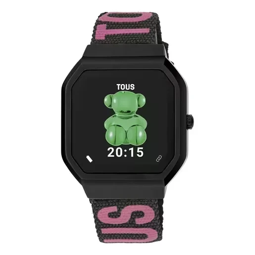 Smartwatch with nylon strap and green silicone strap B-Connect - 40% Off Limited Time!