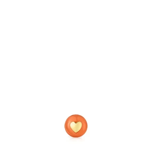 Gold and chalcedony heart Single earring TOUS Balloon - Now 48% Off!