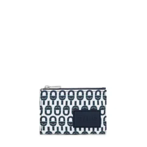 Navy blue Change purse-cardholder TOUS MANIFESTO Essence - 40% Off Today!
