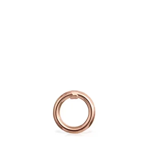 Small Rose Vermeil Silver Hold Ring - 31% Off Today!