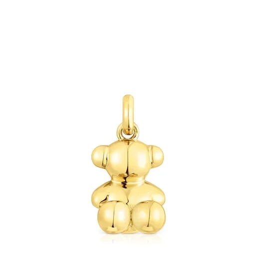 Medium silver vermeil Bold Bear pendant - Now 30% Off!