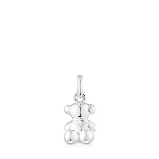 Small silver Bold Bear pendant - 31% Discount Now!