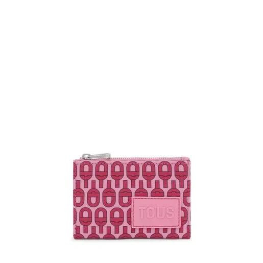 Fuchsia-colored Change purse-cardholder TOUS MANIFESTO Essence - Save 40% Today!