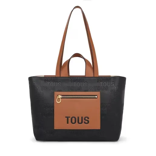 Medium black and brown Tote bag TOUS Nanda - Save $12000 Now!
