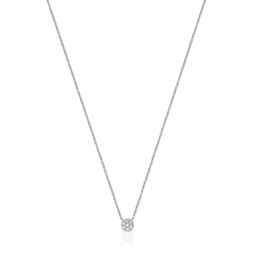 White Gold with Diamonds Alecia Necklace - 20% Off Today!
