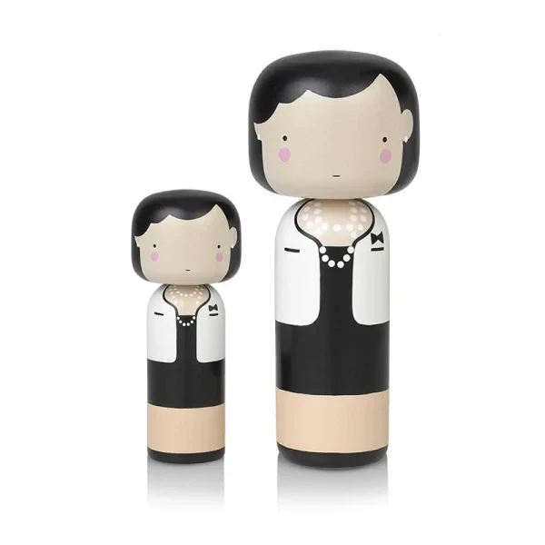 XL Coco Kokeshi Doll figurine by Lucie Kaas - 50% Price Drop!