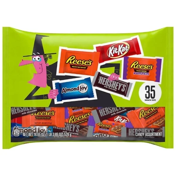 Snack Size, Halloween Candy, Bag Assorted - 20% Off Today!