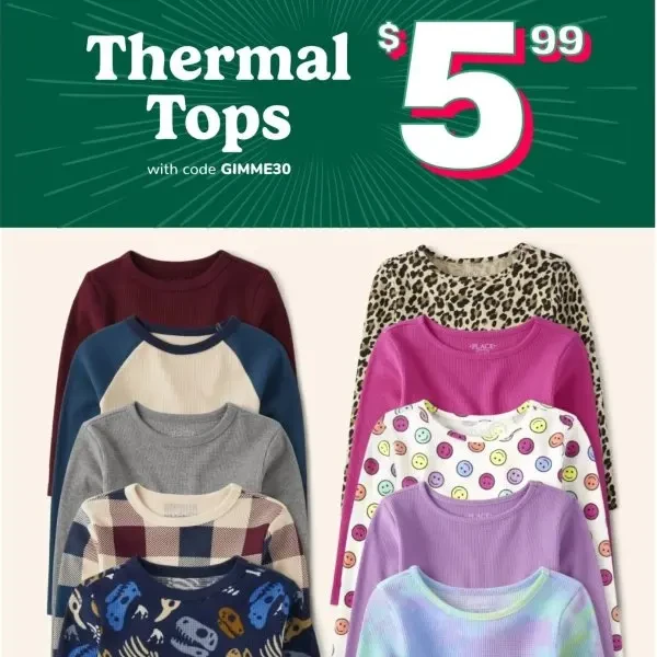 Children's Place Thermal Top