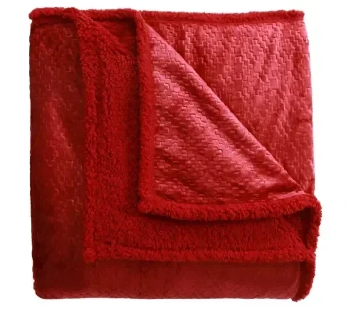 Better Homes & Gardens 90" x 92" Embossed Reversible Bed Blanket                     $12