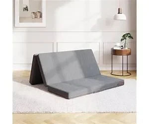 Sweetnight 4" Tri Folding Gel Memory Foam Mattress, Queen, Adult