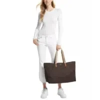 Michael Kors Logo Jet Set Travel Large Packable Tote Bag (2 Colors) $55.30 + Free Shipping