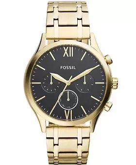 Men's Fenmore Multifunction Gold-Tone Bracelet Watch 44mm