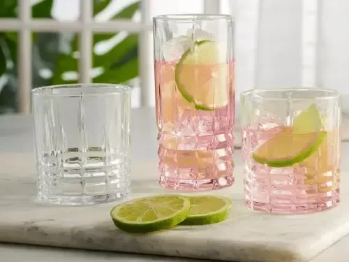 GODINGER Cut Crystal 4-Piece Glassware Sets                     $6.99