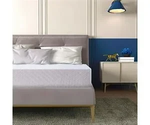 Mlily Ego White 6 Inch Memory Foam Mattress, Twin Size Mattress, Bed In A Box