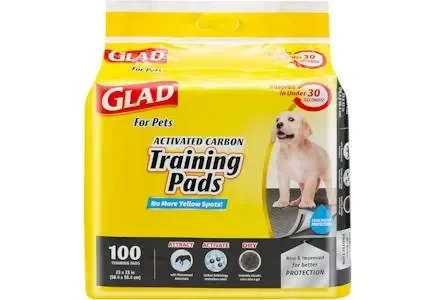 Up to 47% off Glad Charcoal Puppy Pads 100-Pack