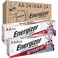 48-Count Energizer AA Batteries & AAA Batteries Variety Pack  for  $25.06