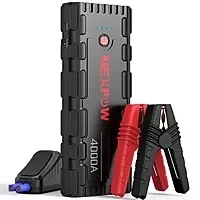NEXPOW 4000A Peak Car Jump Starter w/ 60W USB-C Output $50 + Free Shipping
