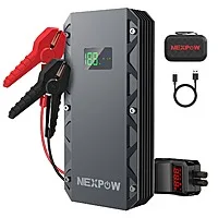 NEXPOW 2000A Peak 7L Gas / 6.5L Diesel Car Jump Starter / 18000mAh Power Bank