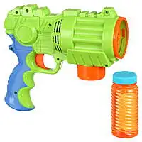 Play Day Bubble Blaster Battery Operated Bubble Blowing Toy (Green)