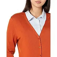 Amazon Essentials Women's Lightweight V-Neck Cardigan Sweater (Various) from $6.80 + Free Shipping w/ Prime or on $35+