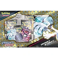 Pokemon Trading Card Game: Crown Zenith Unown V and Lugia V Special Collection - GameStop Exclusive $24.99