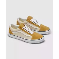 Vans Men's or Women's Old Skool Canvas Suede Shoes (Pop Cream)