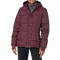 Amazon Essentials Women's Heavyweight Long-Sleeve Hooded Puffer Coat (Available in Plus Size) $22.40