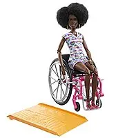 $8.62: Barbie Fashionistas Doll #194 with Wheelchair and Ramp at Amazon