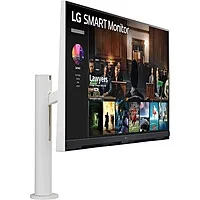 32" LG 32SQ780S-W 4K 65Hz VA 90% DCI-P3 USB-C 65W PD Smart Monitor w/ Ergo Stand