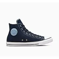 Converse Unisex Chuck Taylor All Star Twill Shoes (Obsidian/Cloudy Daze)