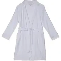 Amazon Essentials Women's Lightweight Waffle Robe (Bright White) $10.70 + Free Shipping w/ Prime or on $35+