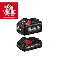 M18 18-Volt Lithium-Ion High Output 6.0 Ah and 3.0 Ah Battery (2-Pack) - $90 [IN STORE ONLY, YMMV]