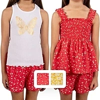 Zunie Girls 3 Piece Short Set - $4.81