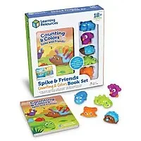 Learning Resources Spike and Friends Counting & Colors Book Set $10 + Free Shipping w/ Prime or on $35+