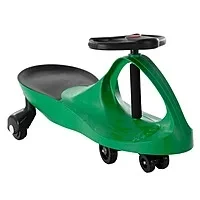 Lil Rider Green Zigzag Ride on Car No Batteries $19.99 + Free Shipping