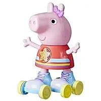 Peppa Pig Disco Peppa Roller Skating Doll, Pull-and-Go Action, 11 Inch Figures, Preschool Toys for 3 Year Old Girls and Boys and Up, with Lights, Speech, and Music $12.99