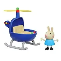 Peppa Pig Peppa's Adventures Little Helicopter Toy Includes 3-inch Rebecca Rabbit Figure $4.99 + Free Shipping w/ Prime or on $35+