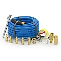 12-Piece BluBird Premium Air Hose Kit w/ 25' 3/8" Rubber Hose, Tools & Fittings $17.28 + Free S&H w/ Walmart+ or on $35+